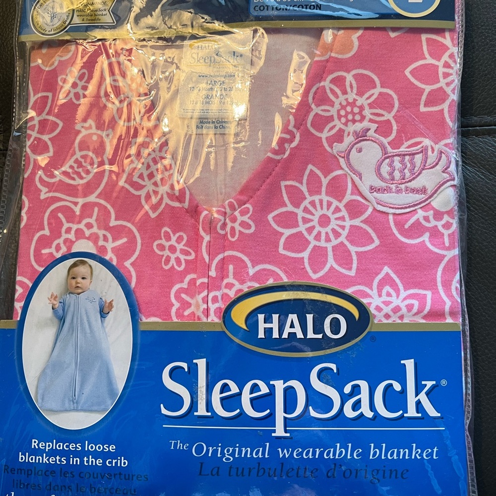Brand New Halo Sleep Sack -Size L (22-28 lbs)